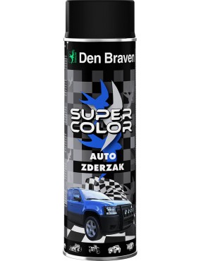 Krāsa Super Color AUTO bamperiem melna 500ml