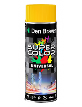 Krāsa Super Color universāla balta spīdīga 400ml