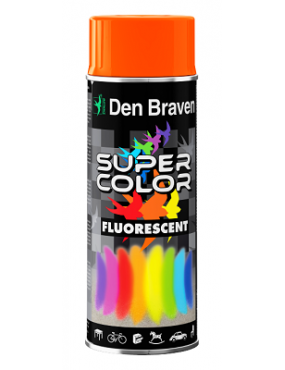 Krāsa Super Color fluorescējoša oranža 400ml