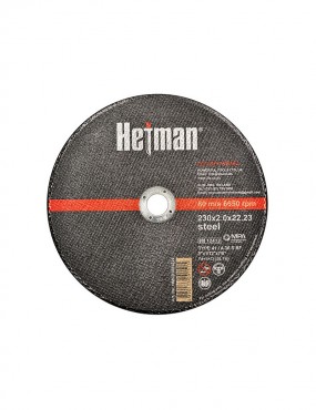 Griezējdisks metālam 125x6.0x22.23mm, Hetman