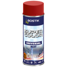 Krāsa SUPER COLOR sarkana matēta 3000 400ml