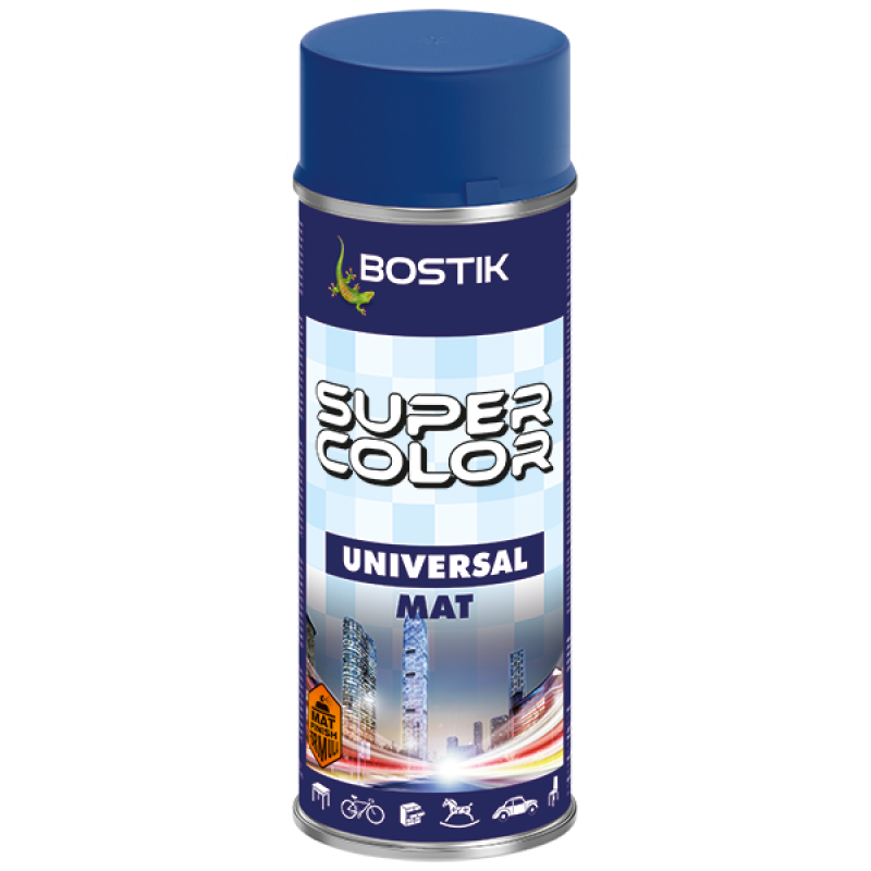 Krāsa SUPER tumši zila matēta 5010 400ml