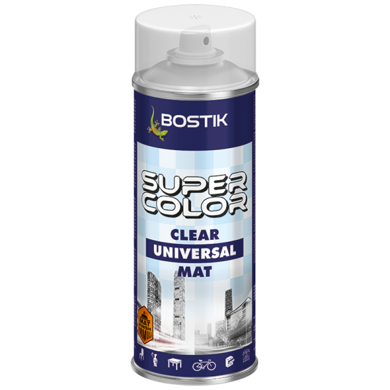 Krāsa SUPER COLOR bezkrāsaina matēta 400ml