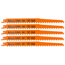 Zobenzāģa asmeņi koksnei 240 mm HCS 3 TPI 5 gab. 