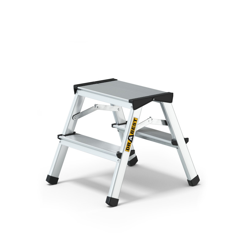 Divpusējās mājsaimniecības kāpnes alu. 150kg 2x2 pak DRABEST