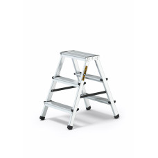 Divpusējās mājsaimniecības kāpnes alu. 150kg 2x3 pak DRABEST