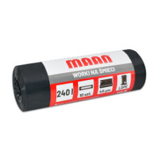 Atkritumu maisi melni 240L, MAAN