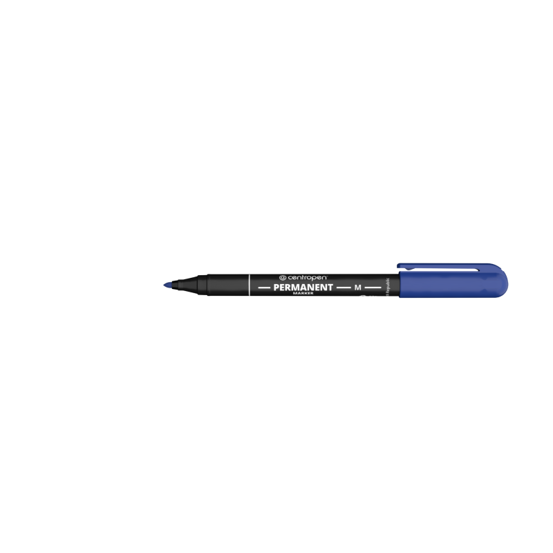 Centropen marķieris 1mm apaļš, zils
