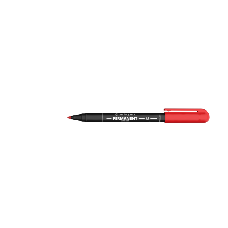 Centropen marķieris 1mm apaļš, sarkans