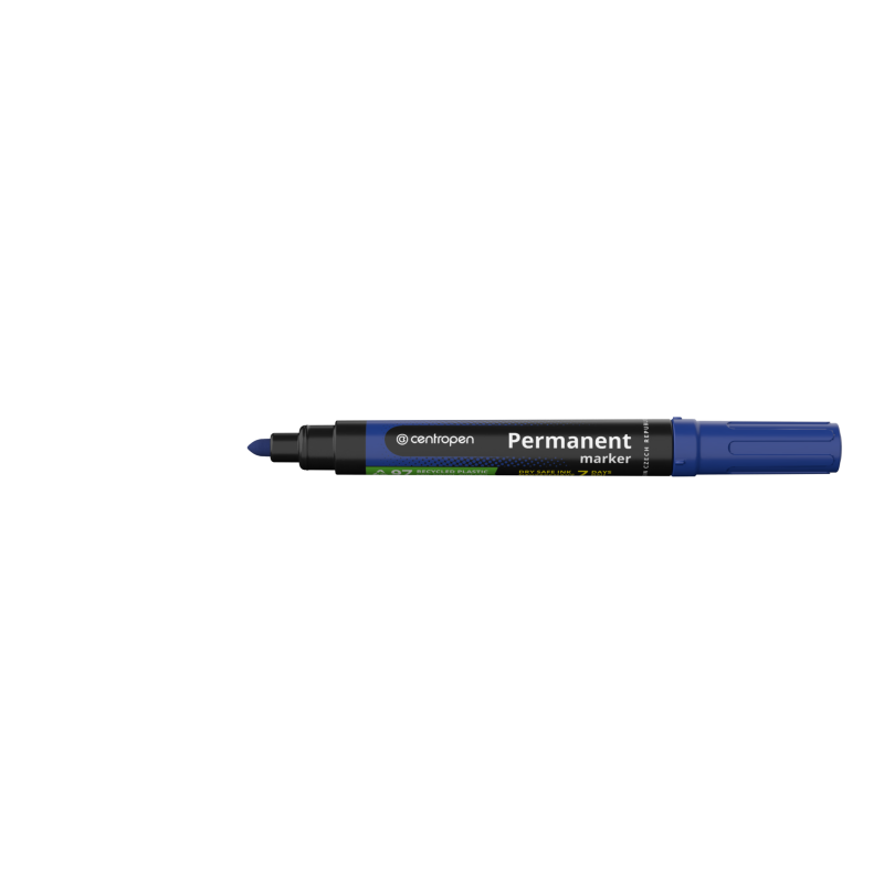 Centropen marķieris 2.5mm apaļš, zils