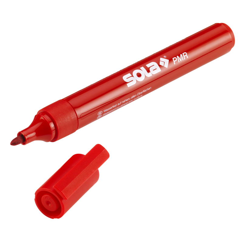 Marķieris PERMANENT SARKANS SOLA PMR