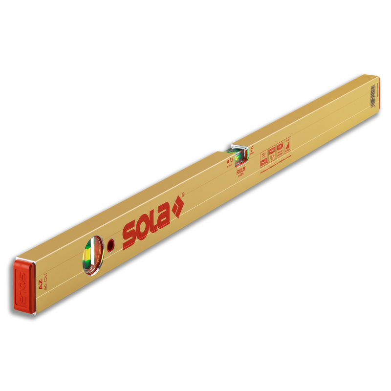 Līmeņrādis ar 2 indikatoriem 150cm AZ SOLA