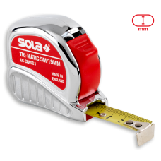 Mērlente 5m / 19mm   1. precizitātes klase Tri-Matic TM 5 SOLA