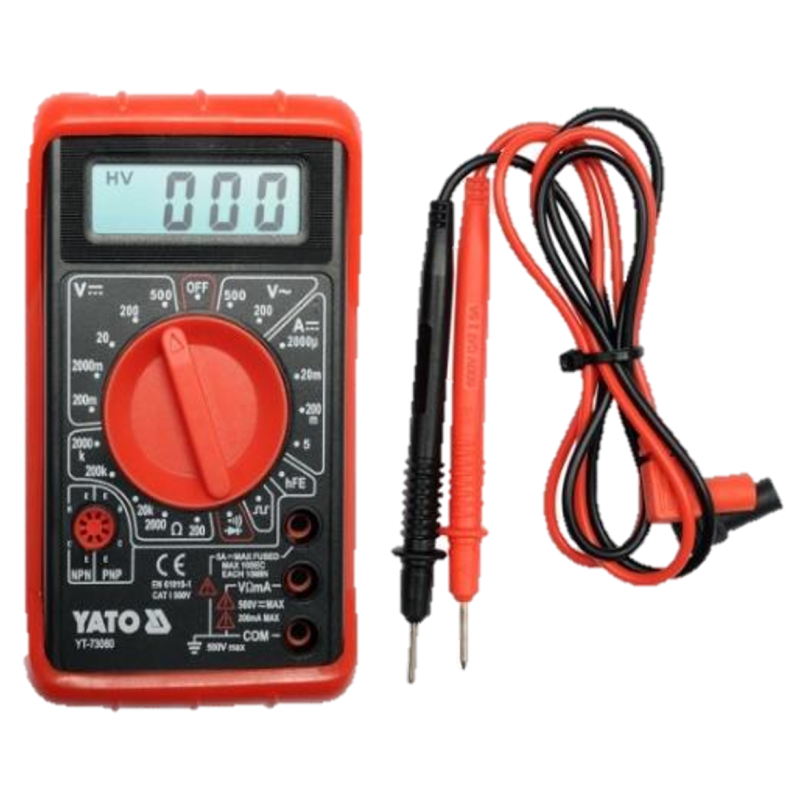 Multitesteris digitāls 250V universāls