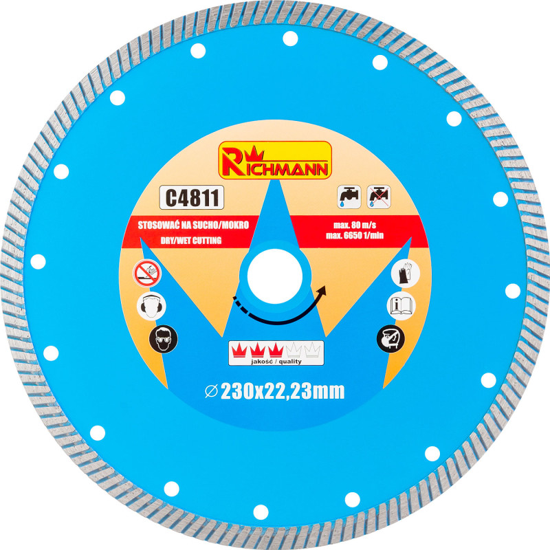 Dimanta disks TURBO 230mm Richmann