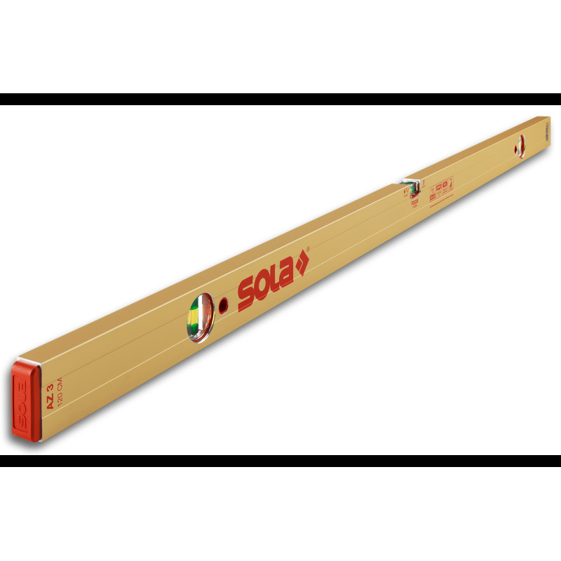 Līmeņrādis ar 3 indikatoriem 200cm AZ3 SOLA