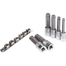 Uzgaļu kompekts,TORX T55-T100 1/2', S2