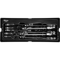 Radziņu atslēgas ar reversu 8-19mm, 10 elementi