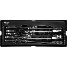 Radziņu atslēgas ar reversu 8-19mm, 10 elementi