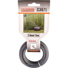 Trimmeraukla DUA apaļa 2.0mm/15m, Richmann Exclusive