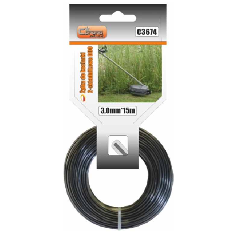 Trimmeraukla DUA apaļa 2.4mm/15m Richmann Exclusive