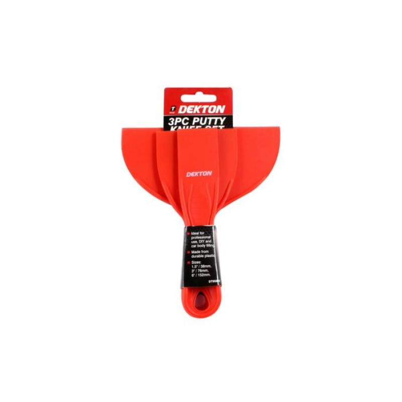 Plastikāta lāpstiņu komplekts 38mm/76mm/152mm