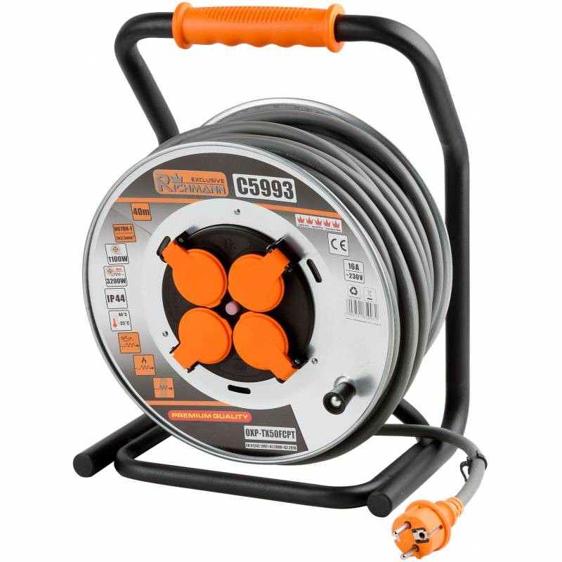 Elektrības pagarinātājs 40m 3x2.5, Richmann Exclusive