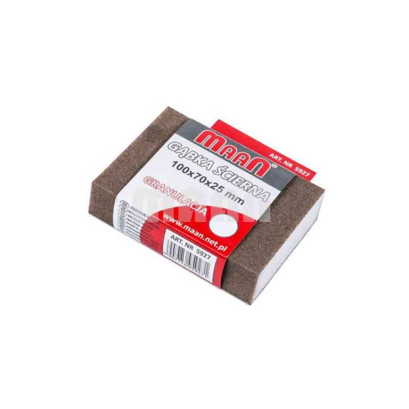 Slīpējamais sūklis 70x100x25mm 100  Maan