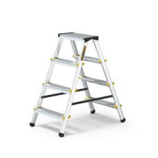 Divpusējās mājsaimniecības kāpnes alu. 150kg 2x4 pak DRABEST