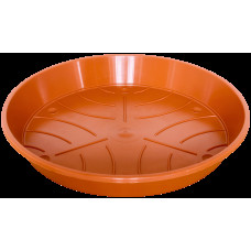 Paliknis puķu podam plastmasas 8cm-Terakots, Geli