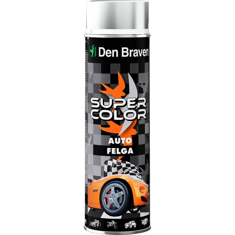 Krāsa Super Color AUTO diskiem melns 500ml