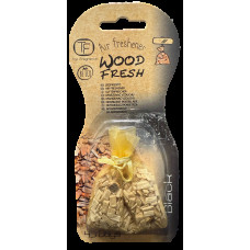 Gaisa atsvaidzinātājs WOOD FRESH BLACK