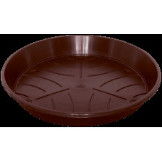 Paliknis puķu podam plastmasas 8cm-Brūns, Geli