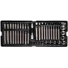 Uzgaļu komplekts Imbus / Torx  55 elementi