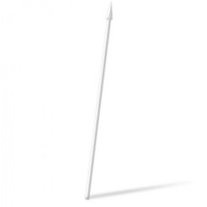 Koka karoga kāts 2.38m balts