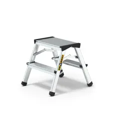 Divpusējās mājsaimniecības kāpnes alu. 150kg 2x2 pak DRABEST