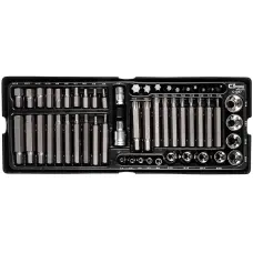 Uzgaļu komplekts Imbus / Torx  55 elementi